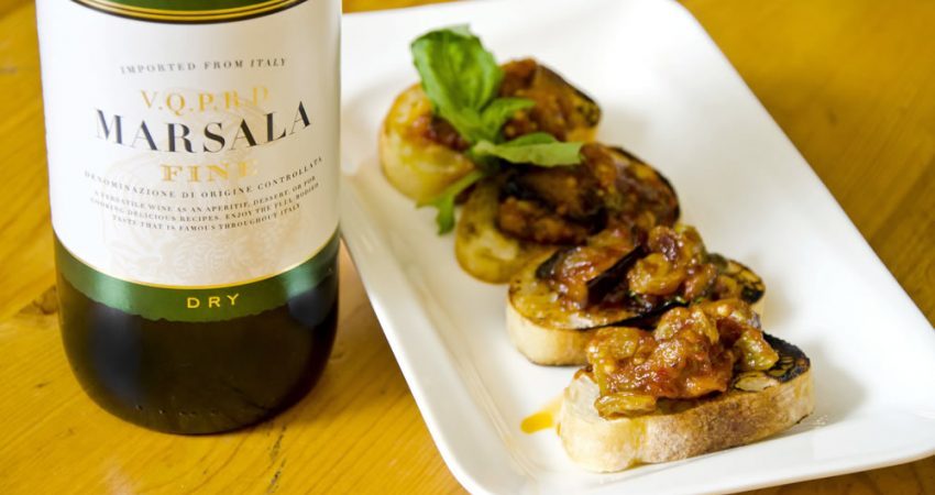 Recipe: Eggplant Marsala Caponata